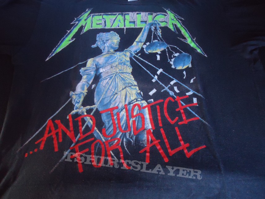 Metallica - And Justice for All 1988 Tourshirt