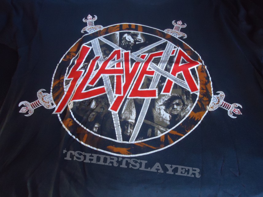 Slayer - Reign in Blood tour shirt 1987