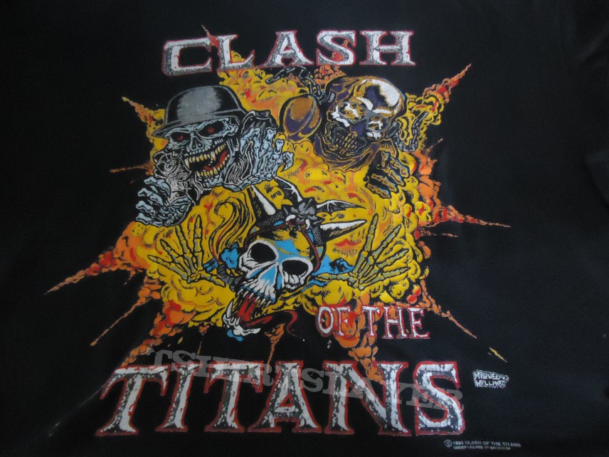 Slayer Clash of the Titans Tour 1990