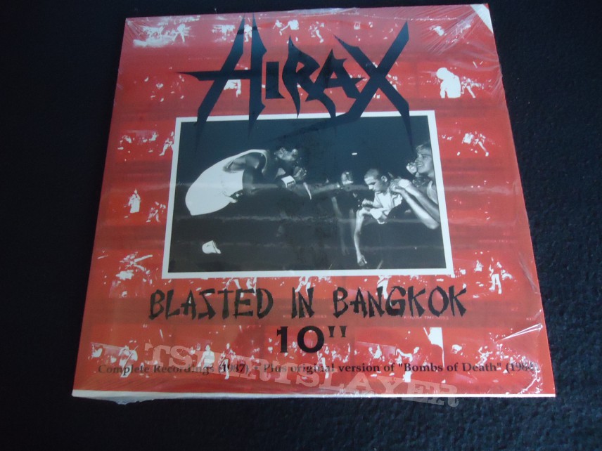 Hirax - Blasted in Bangkok 10&quot; vinyl