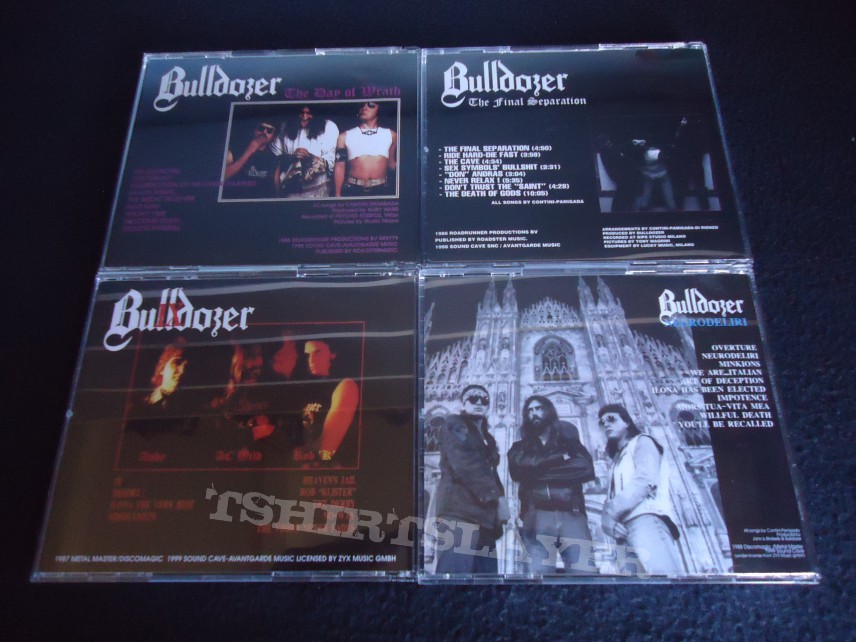 Bulldozer - The Years of Wrath box 1983/1990 (4 cd box)