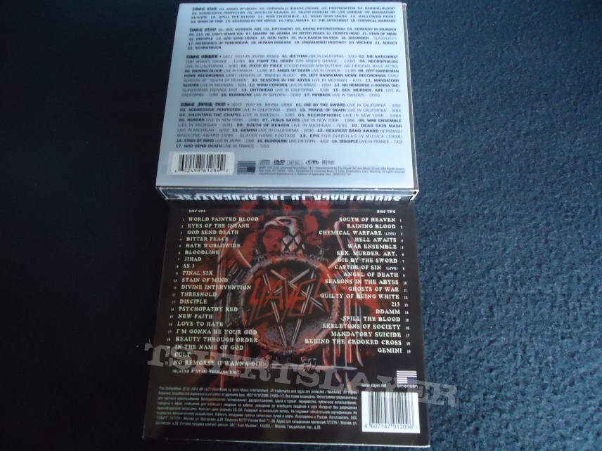 Slayer CD&#039;s