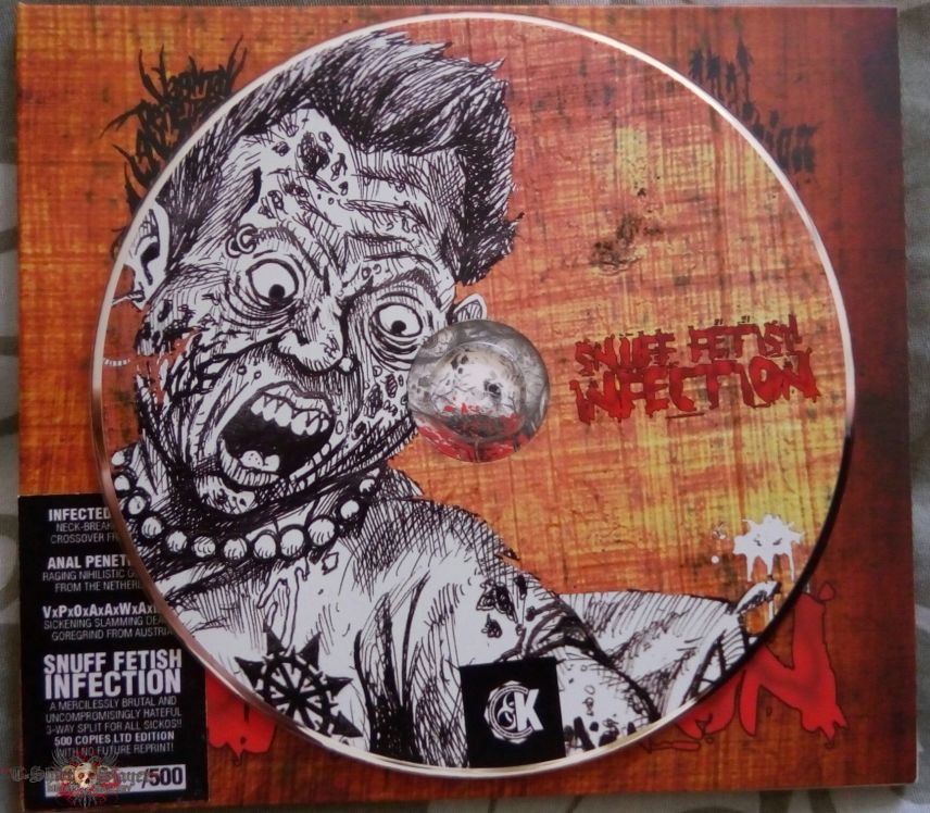 VxPxOxAxAxWxAxMxC Snuff Fetish Infection Triple Split Ltd Digipack VxPxOxAxAxWxAxMxC Snuff Fetish Infection Triple Split Ltd Digipack