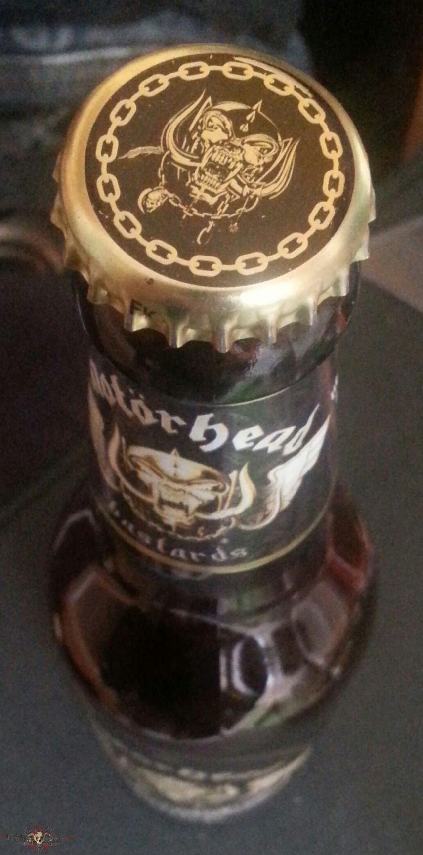 Motörhead beer bottle