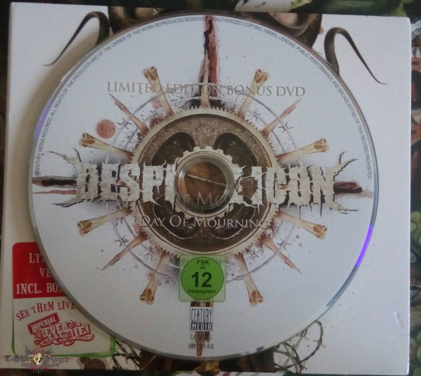 Despised Icon - Day of Mourning Ltd Deluxe CD DvD
