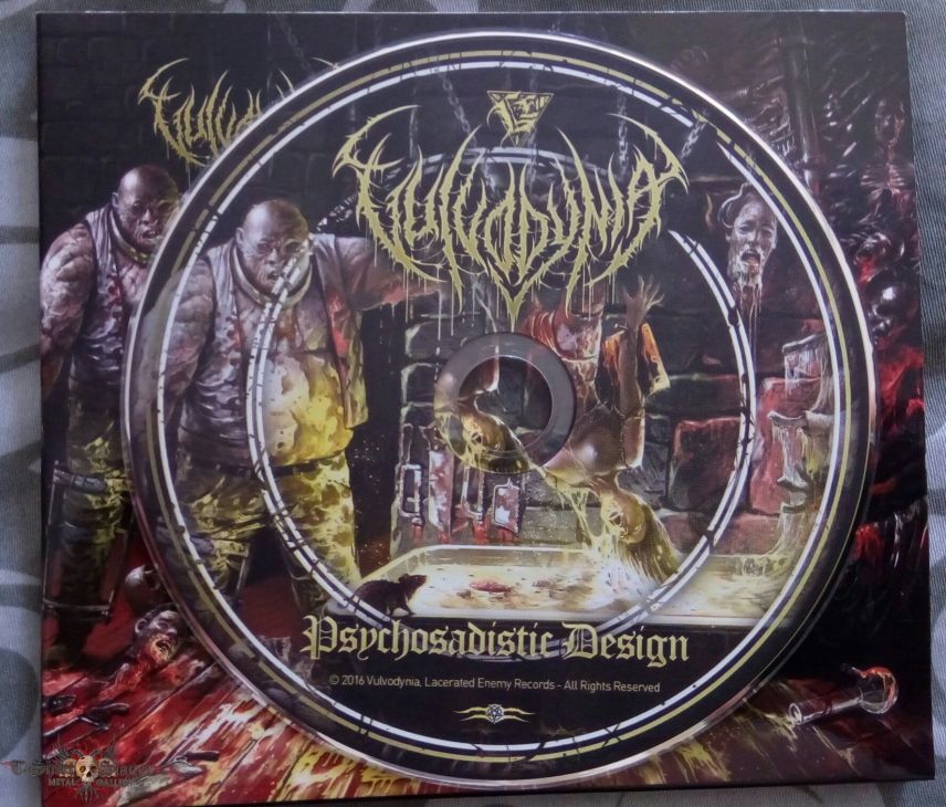 Vulvodynia -  Psychosadistic Design Ltd Digipack