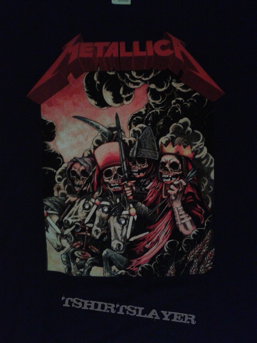 Metallica Europe 2014 shirt