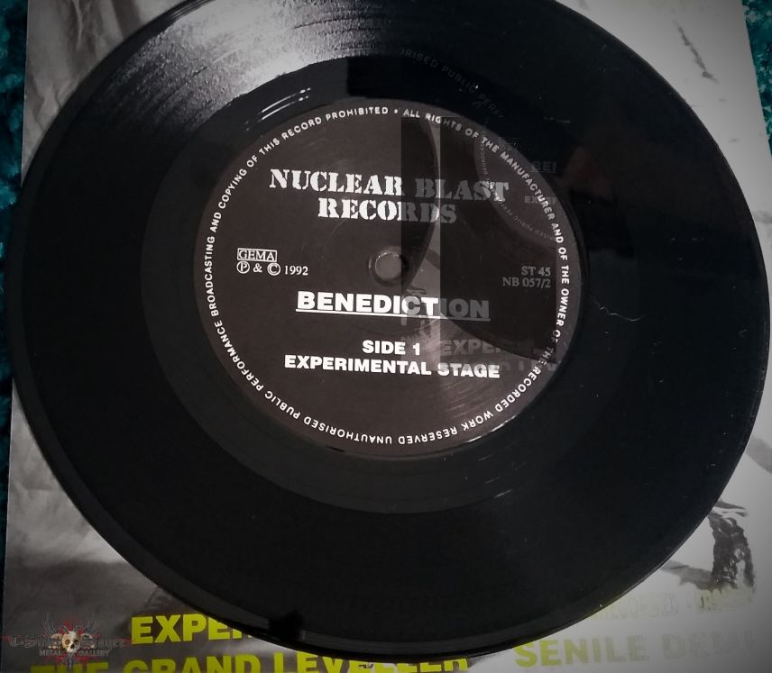 Benediction ‎– Experimental Stage    Vinyl
