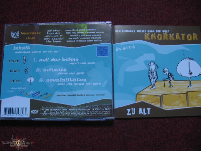 Knorkator ‎– Zu Alt CD+DVD