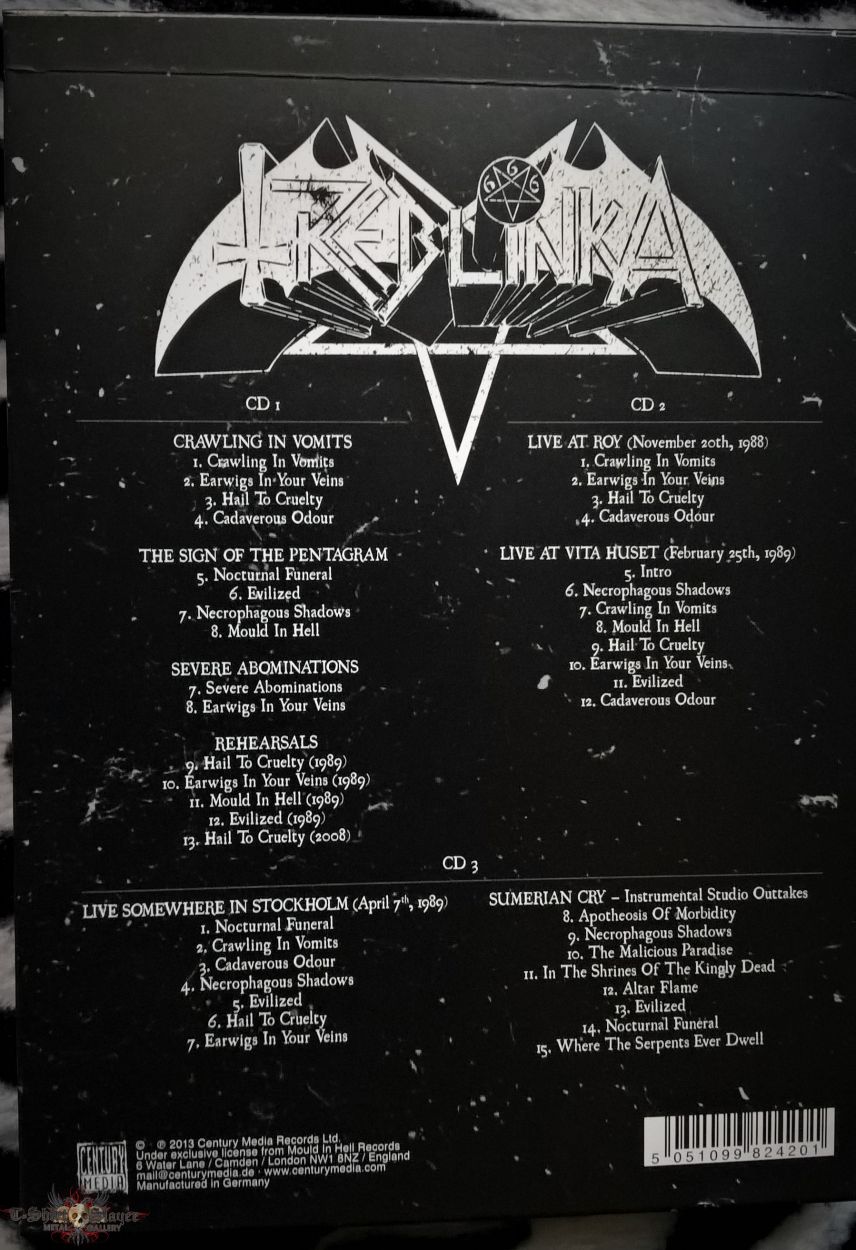 Treblinka ‎– Shrine Of The Pentagram  3CD