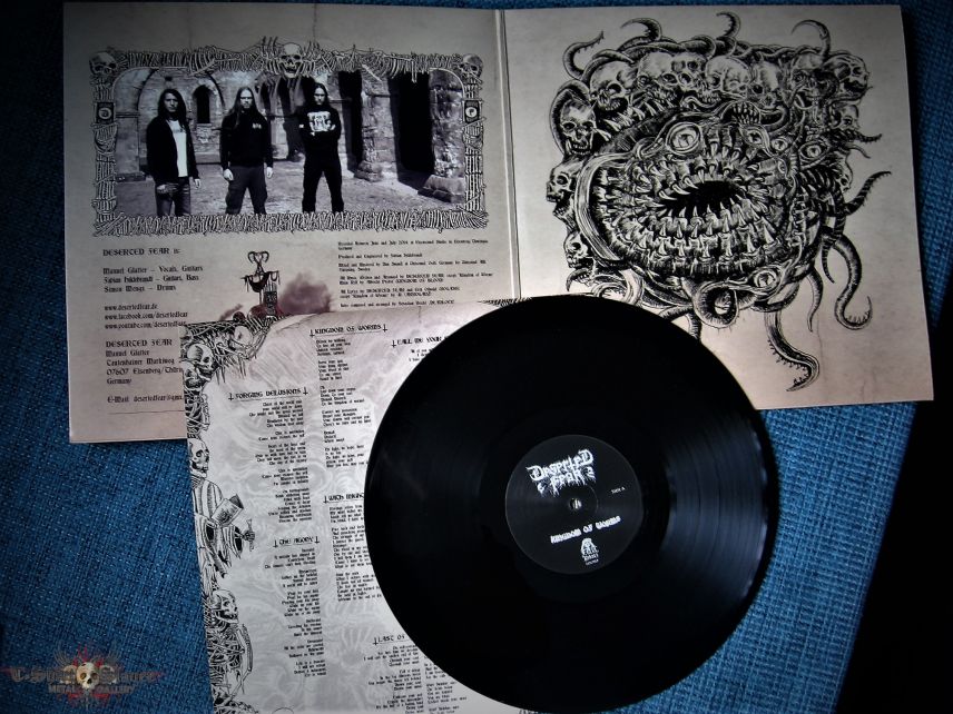 Deserted Fear ‎– Kingdom Of Worms   Vinyl