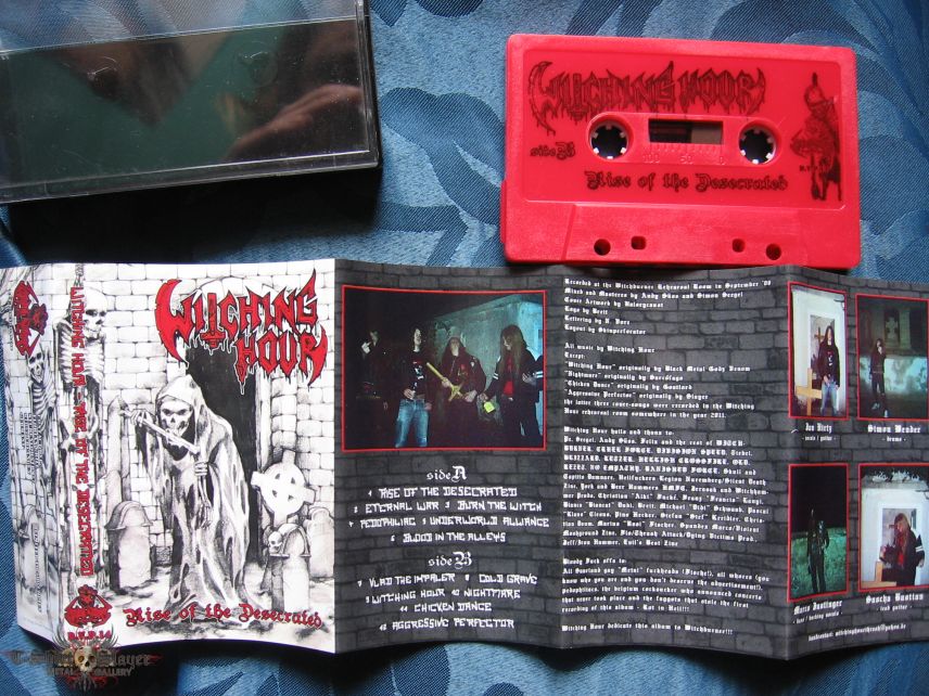 Witching Hour ‎– Rise Of The Desecrated  Tape