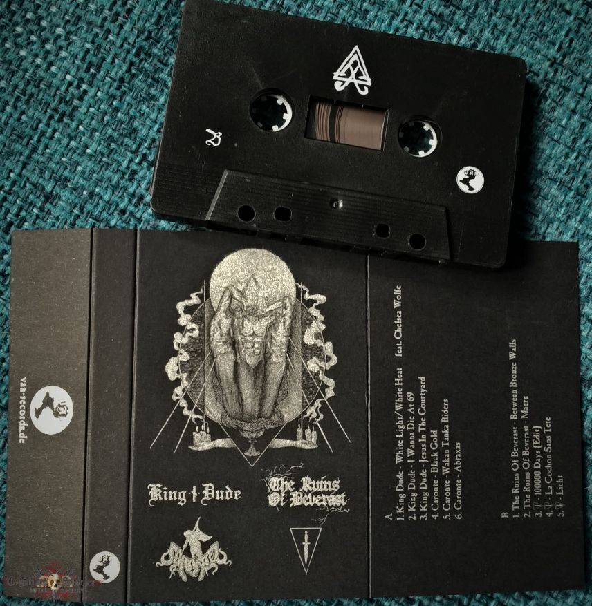 King Dude, Caronte , The Ruins Of Beverast, (Dolch) ‎– Untitled   Tape