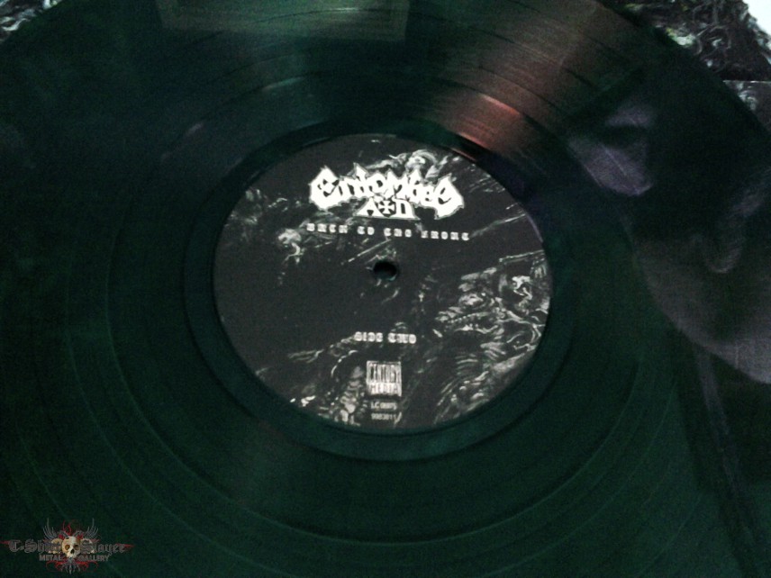 Entombed A.D. ‎– Back To The Front   Green Vinyl