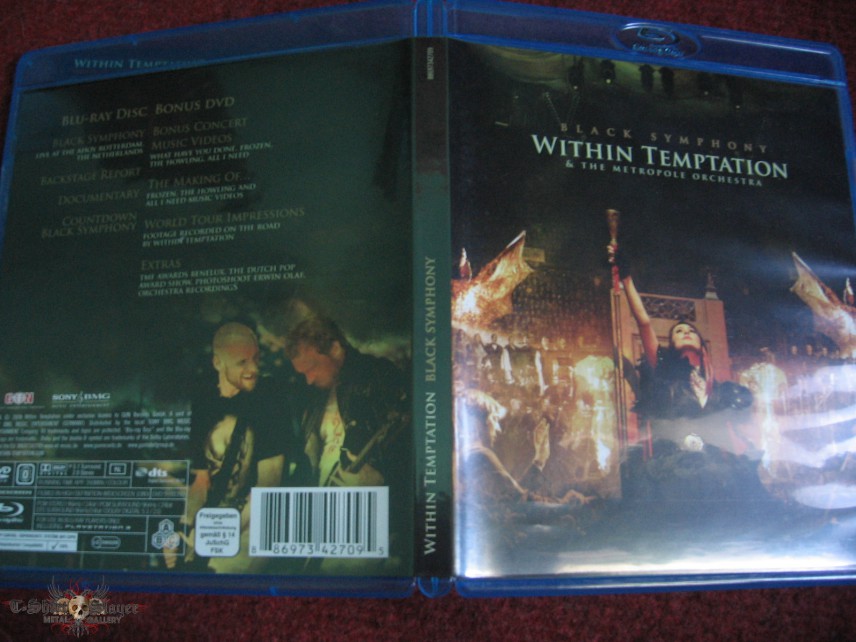 Within Temptation-Black Symphony blu-ray + dvd | TShirtSlayer TShirt and  BattleJacket Gallery