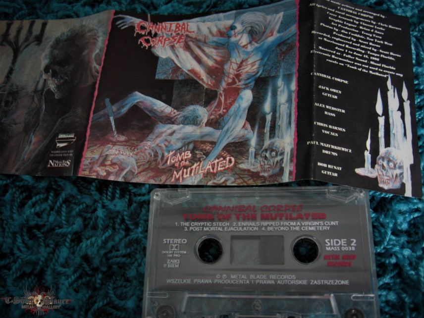 Cannibal Corpse ‎– Tomb Of The Mutilated    Tape