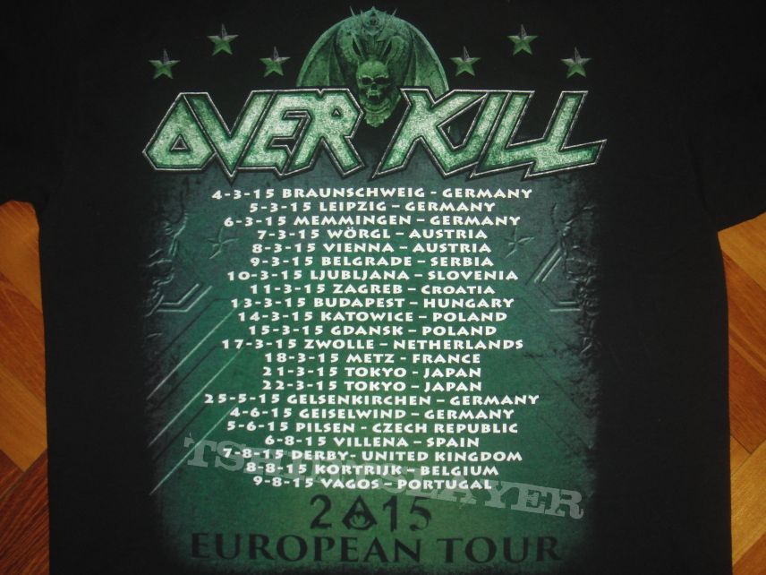 Overkill White Devil Armory European Tour
