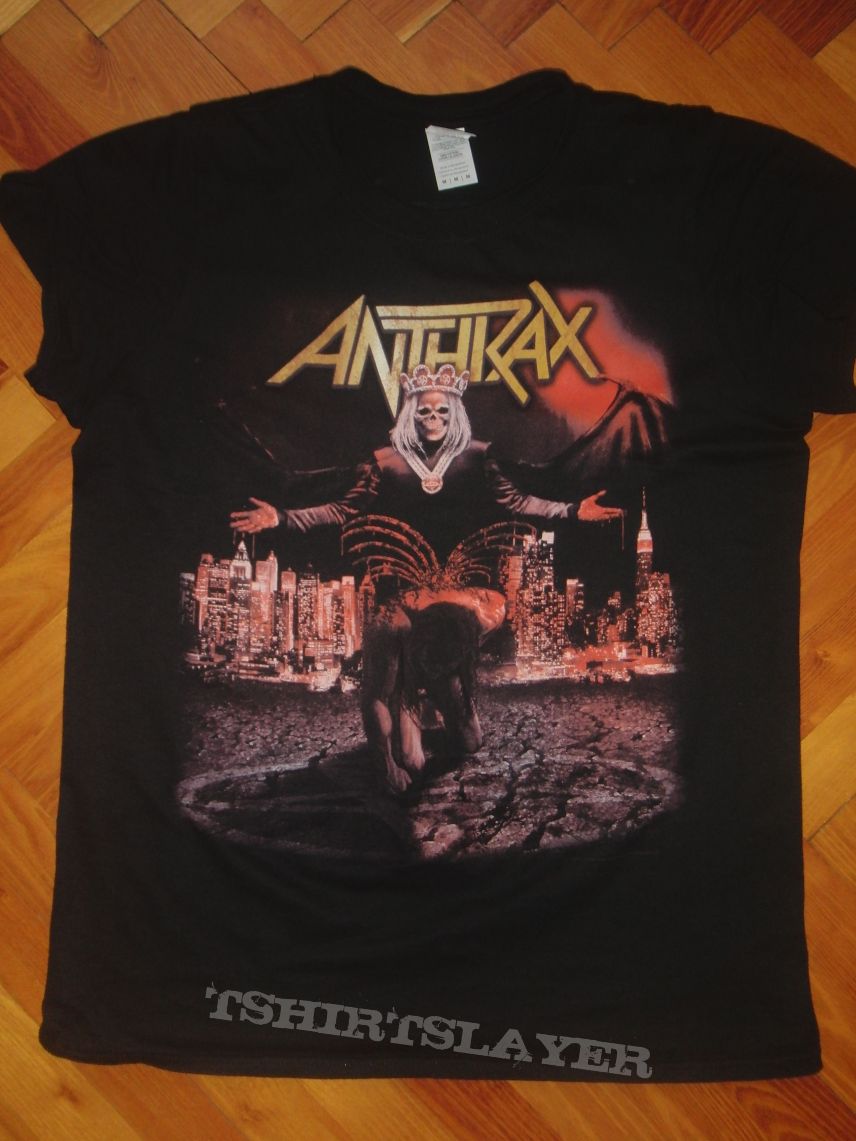 anthrax tour t shirts