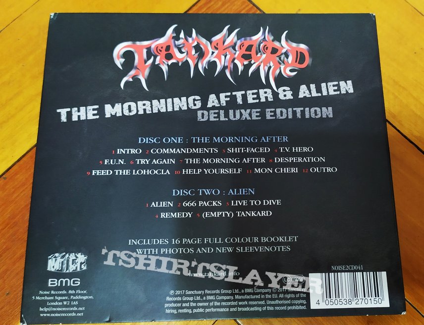 Tankard - The Morning After + Alien deluxe edition