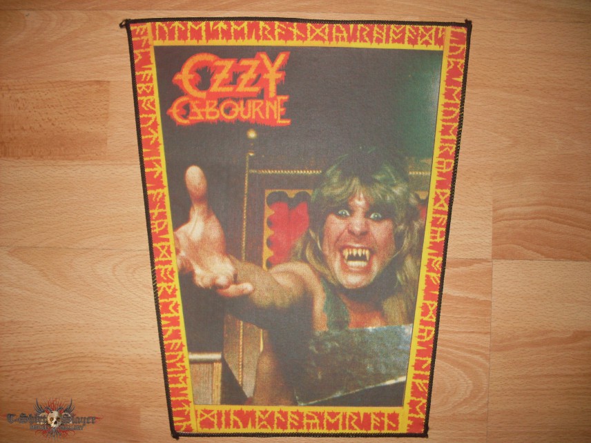 Ozzy Osbourne Backpatch