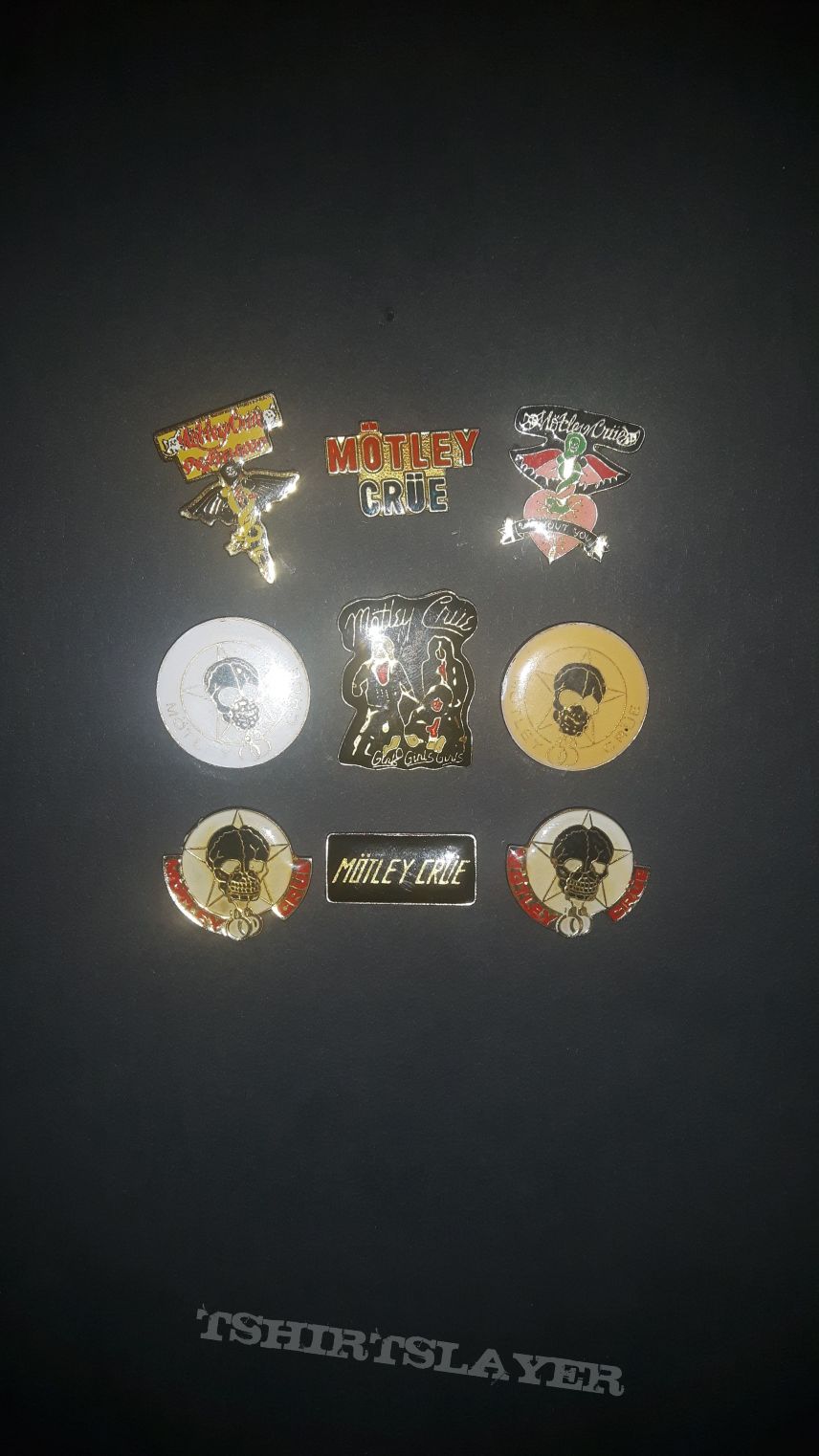 Mötley Crüe Pin&#039;s