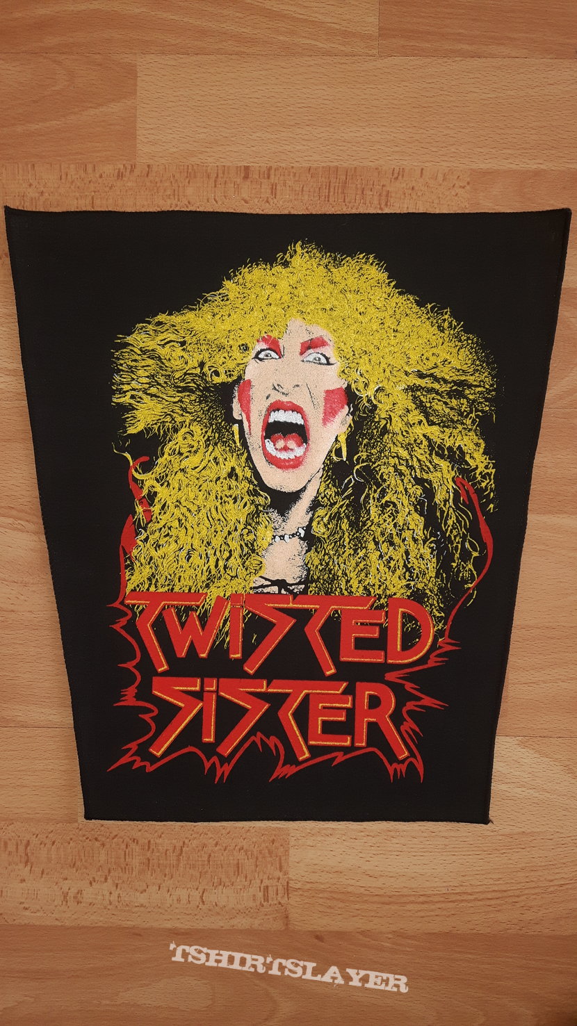 Twisted Sister Backpatch 
