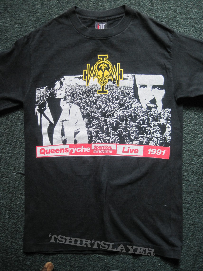 Queensryche Operation Mindcrime live 1991 | TShirtSlayer TShirt