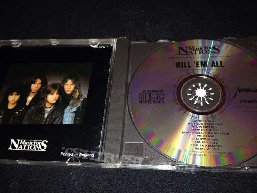 Metallica - Kill &#039;Em All CD 1985