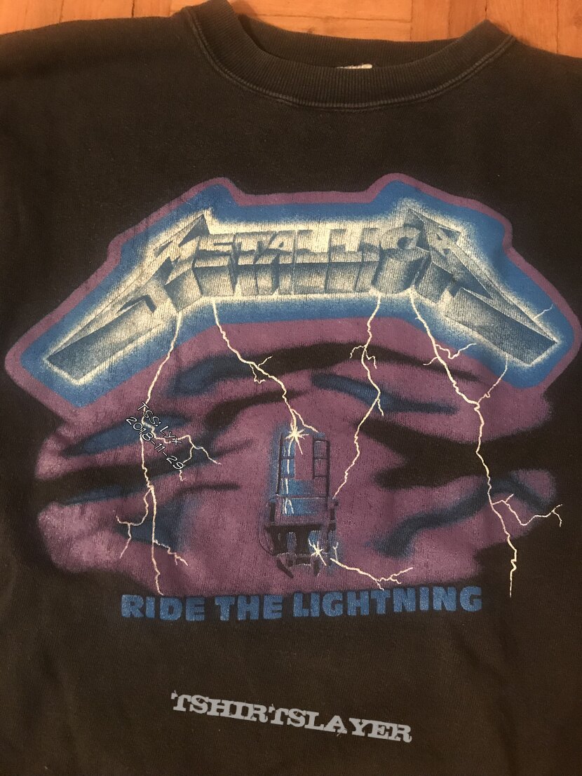 Metallica - Ride the Lightning Sweatshirt