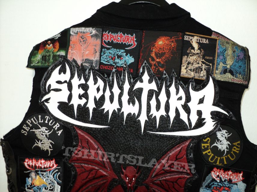 sepultura tribute vest