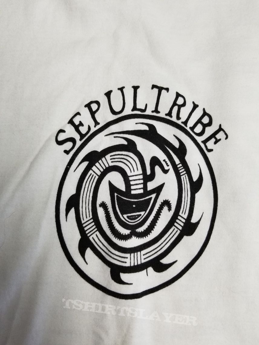 Sepultura sepultribe white long sleeve 95