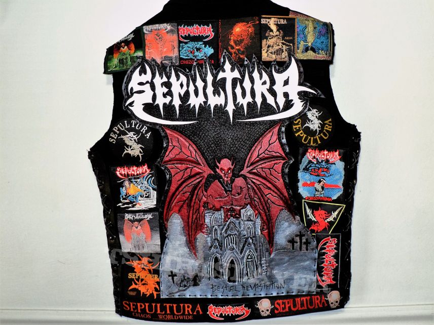 sepultura tribute vest