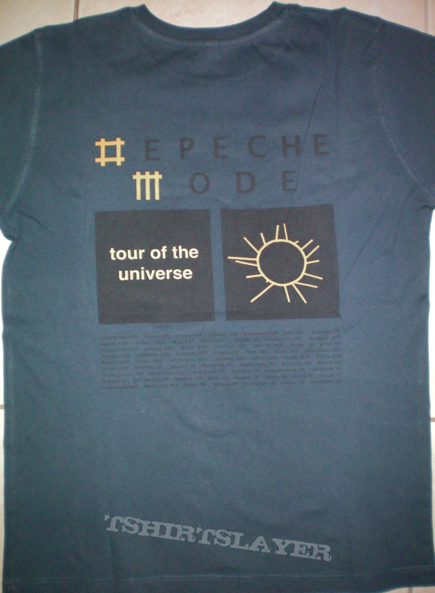 Depeche Mode 2009 European tour T-Shirt