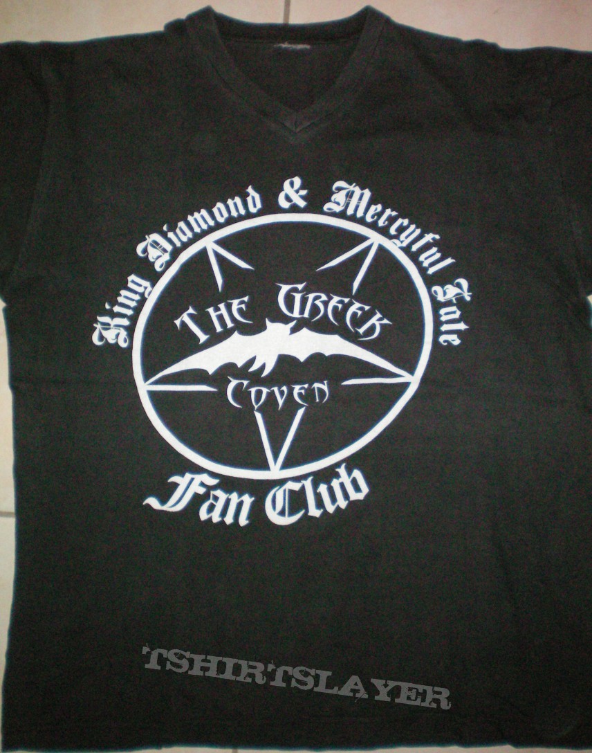 The Greek Coven - Mercyful Fate &amp; King Diamond Fan Club T-Shirt