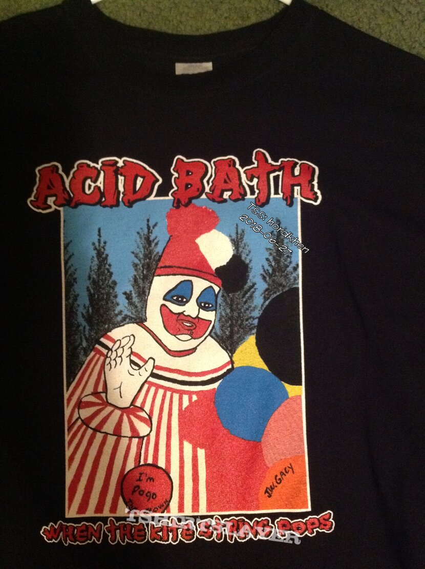 Acid bath when the kite string pops 