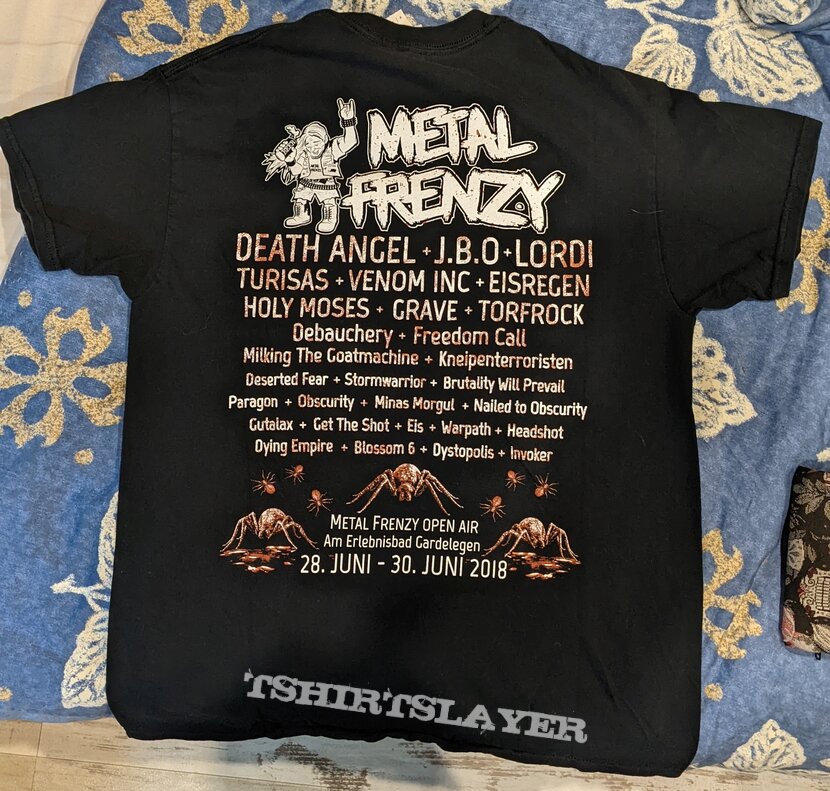Metal Frenzy - 2018 - Shirt - M Metal Frenzy - 2018 - Shirt - M