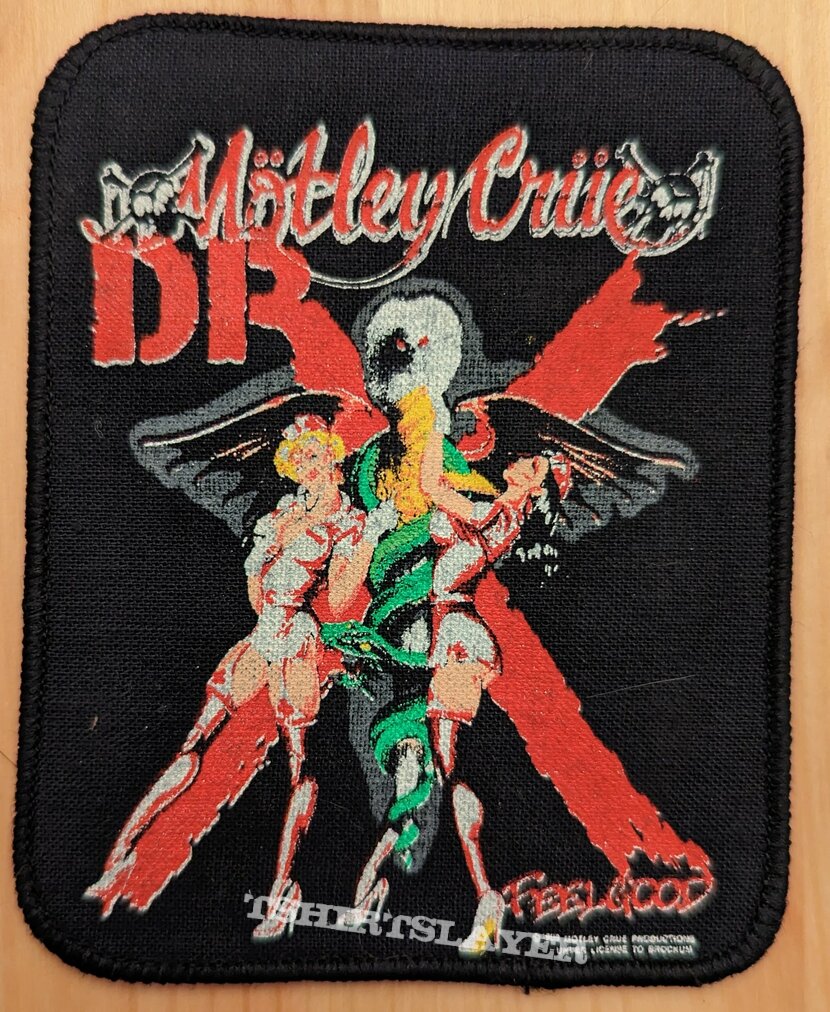 Mötley Crüe - Dr. Feelgood - Printed Patch