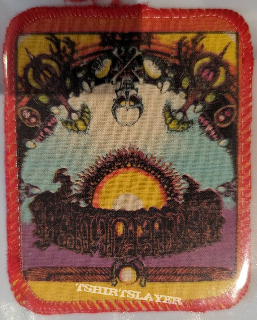 Grateful Dead - Aoxomoxoa - Printed red border Patch