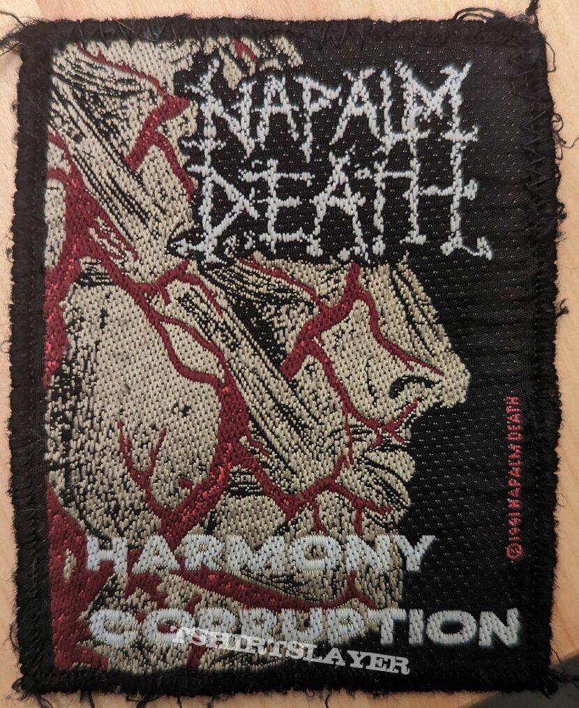 Napalm Death - Harmony Corruption - Patch