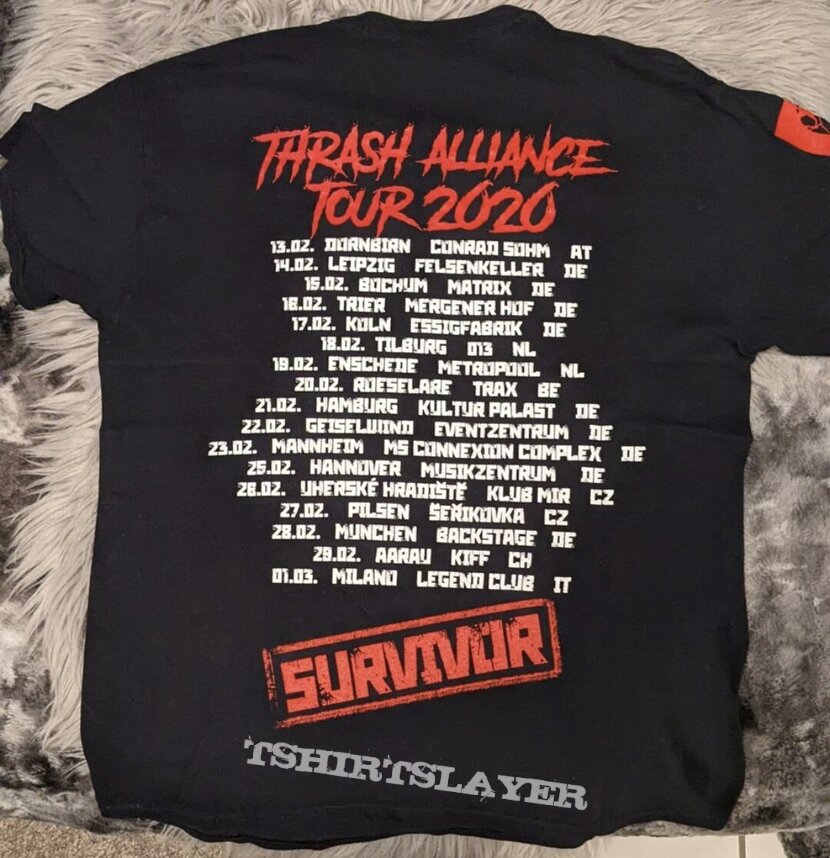 Destruction - Thrash Alliance (Born to) Tour 2020 - Shirt - L