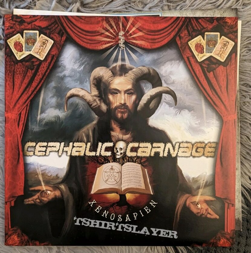 Cephalic Carnage – Xenosapien - blue Vinyl LP