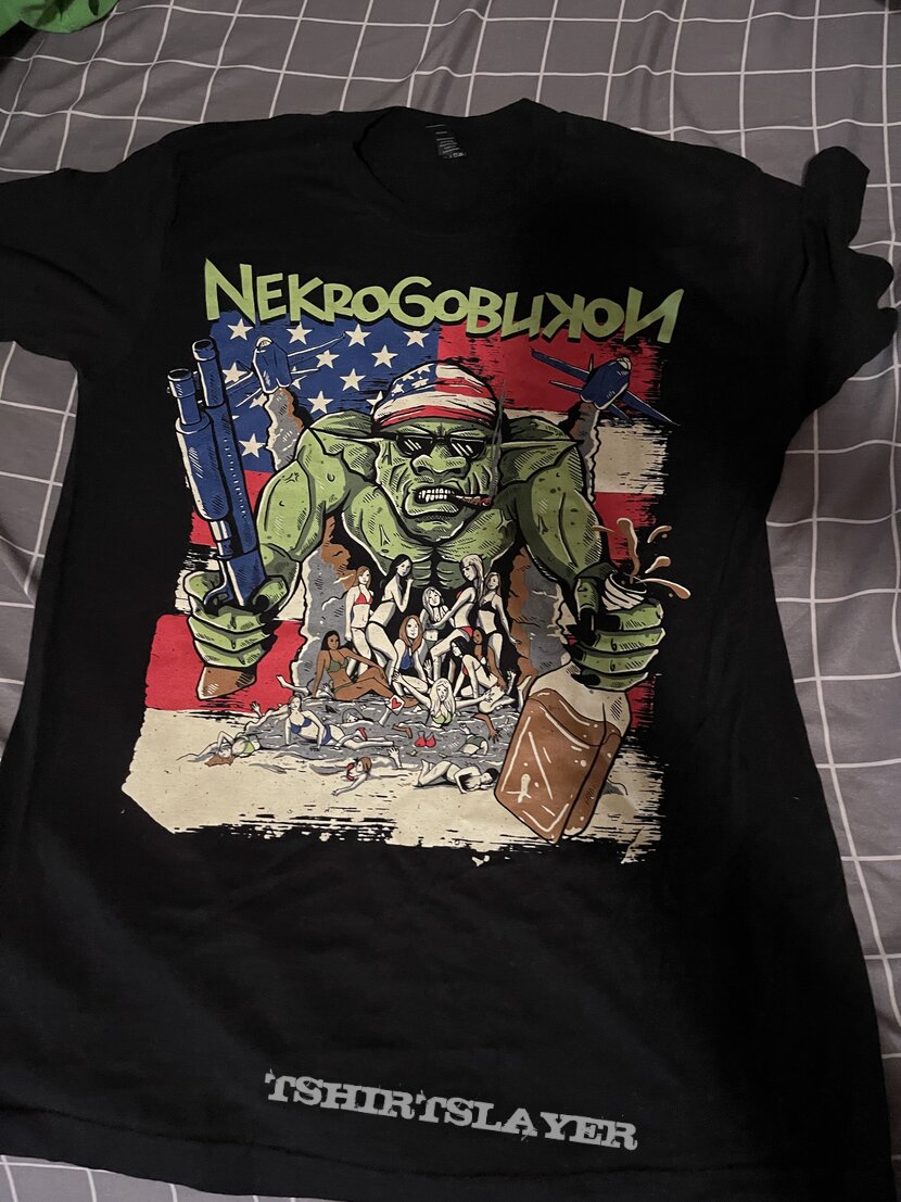 Nekrogoblikon American Goblin 2016 Tour Shirt