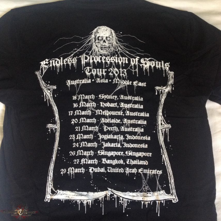 Grave - endless procession of souls Tour 2013 TS