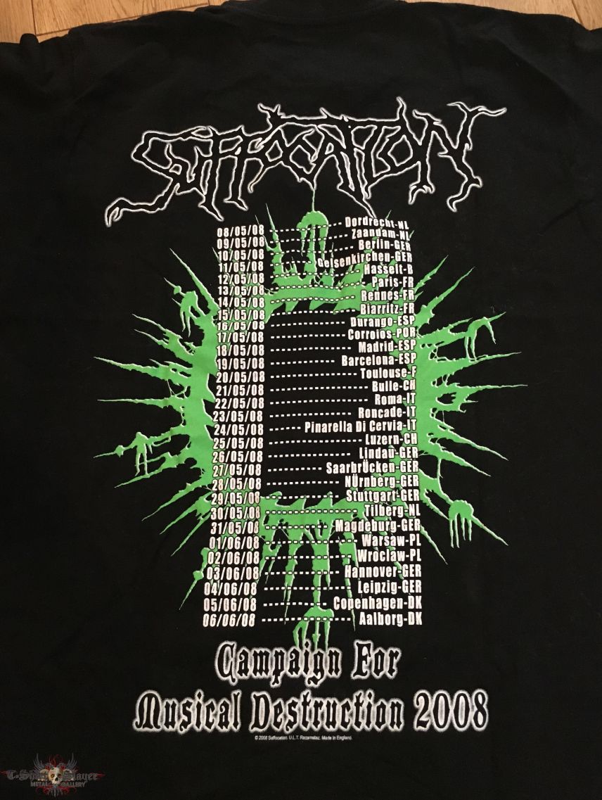 Suffocation - Disingenuous Fate For All To Suffer (Tour 2008) TS