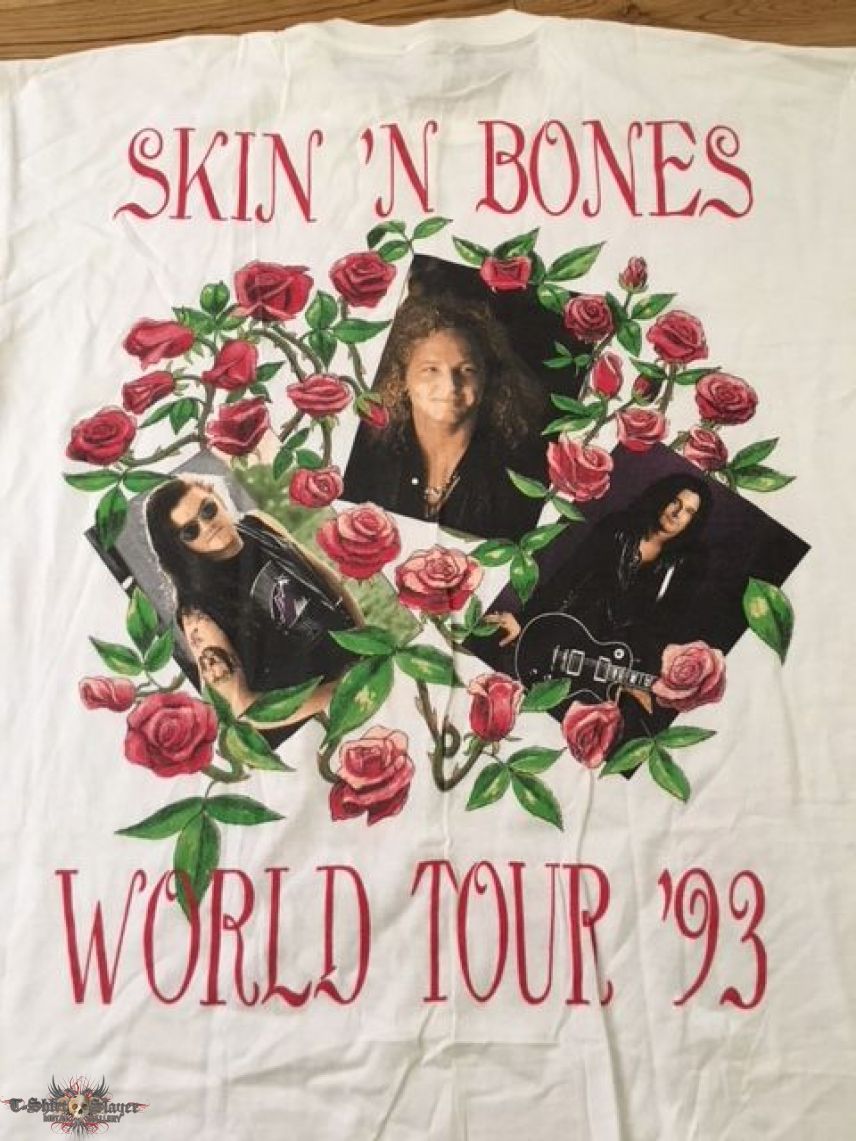 Guns N' Roses - Skin 'N Bones World Tour 93 TS Guns N' Roses - Skin 'N Bones World Tour 93 TS