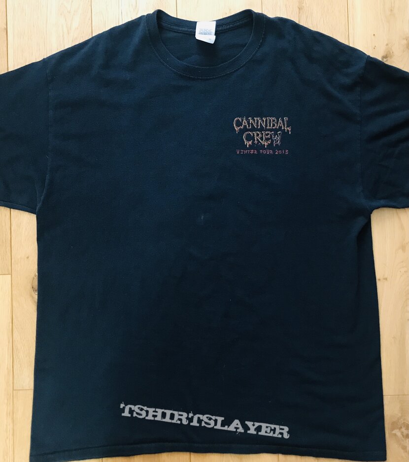 Cannibal Corpse - Winter Tour 2015 Crew TS