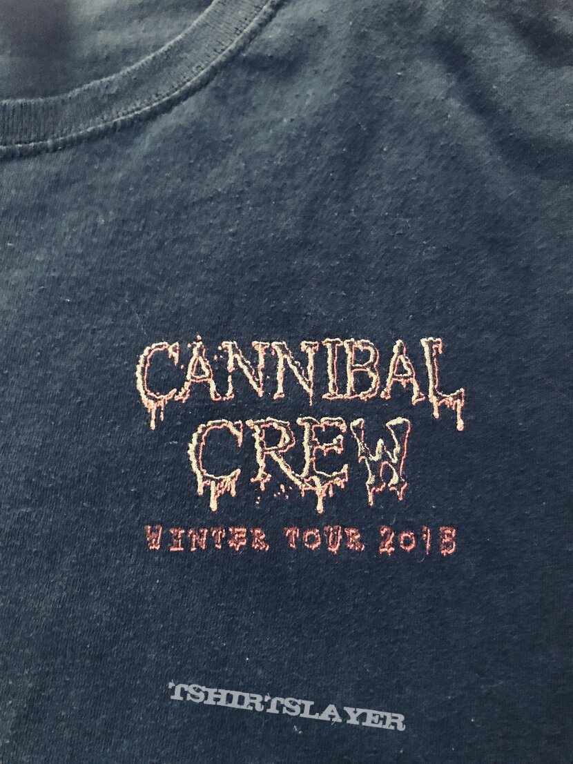 Cannibal Corpse - Winter Tour 2015 Crew TS