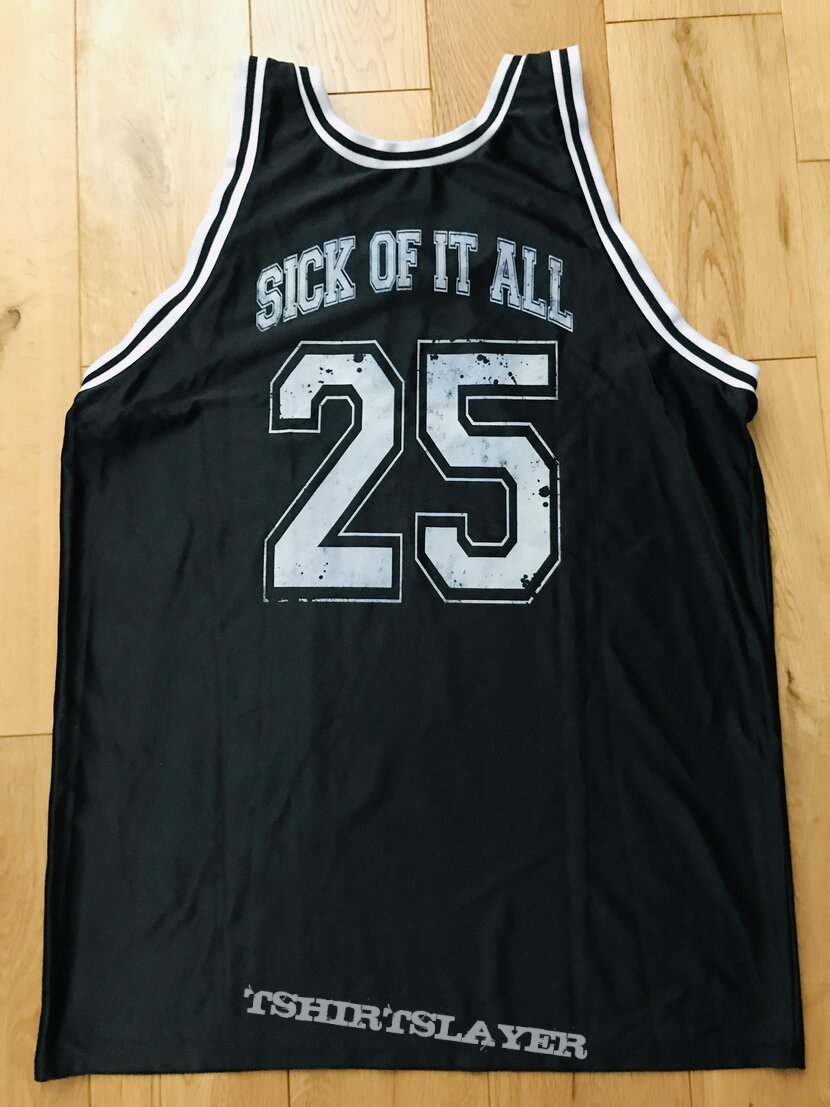 Sick Of It All, Sick Of It All - Basketball Jersey TShirt or Longsleeve  (MLK's) | TShirtSlayer