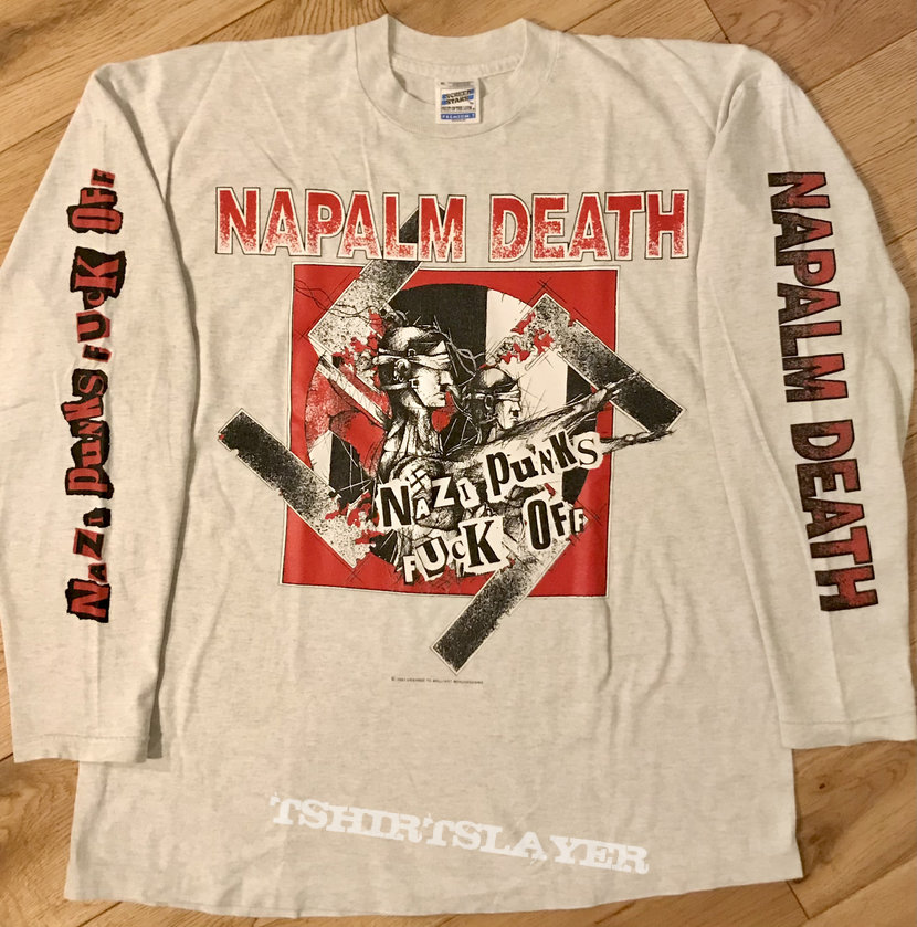 Napalm Death - Nazi Punks Fuck Off LS