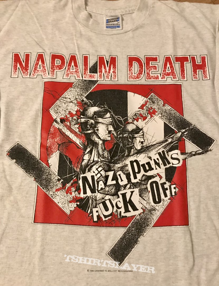 Napalm Death - Nazi Punks Fuck Off LS